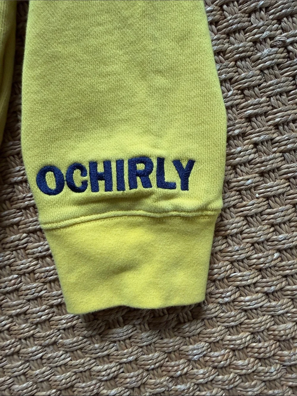 Ochirly x Peanuts Yellow Kids' Snoopy Graphic Hoodie